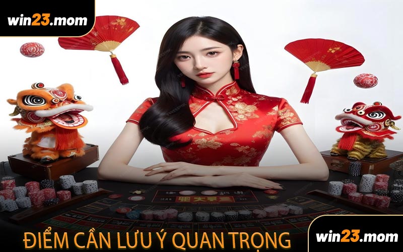 Các Điểm Cần Lưu Ý Quan Trọng