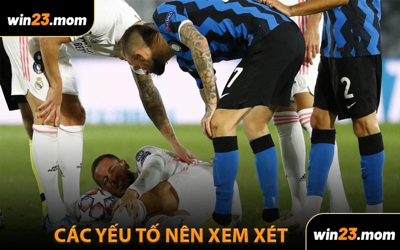 Các Yếu Tố Nên Xem Xét Trước Khi Đặt Cược Kèo Chấp 1/2