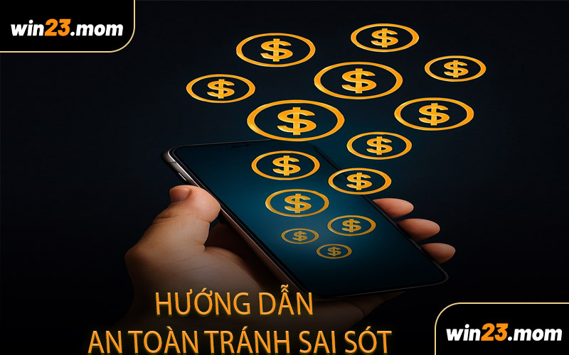 Hướng Dẫn An Toàn Tránh Sai Sót Khi Rút Tiền