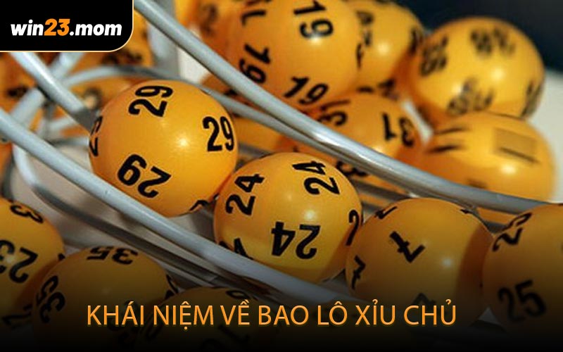 Khái niệm về bao lô xỉu chủ
